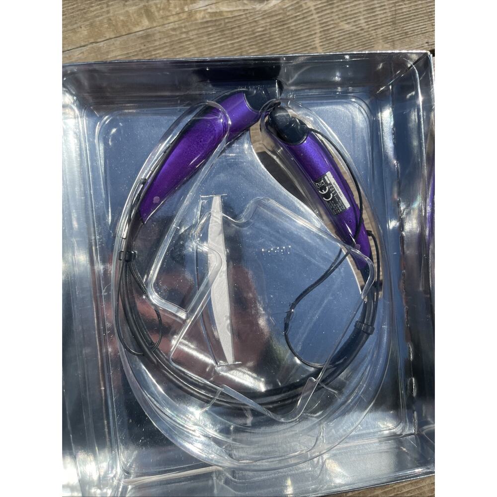 LG Tone Pro HBS-750 Wireless Stereo Headset, Bluetooth 3.0 Music / Talk, Purple
